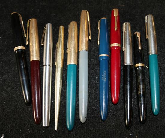 Qty fountain pens